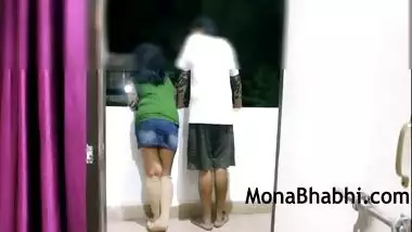 Indian Aunty Outdoor With Her Husband Giving Fucking