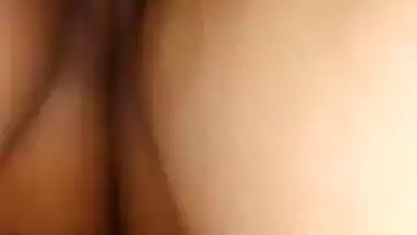 Desi wife showing her clean shaved pussy