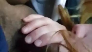 Blonde sucking an indian cock