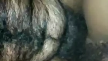 Hairy Desi couple sex at home MMS video