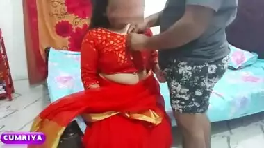 Bhabi with Saree Red Hot Neighbours Wife