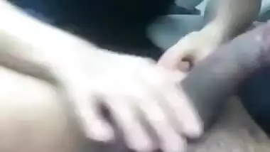 desi blow in car