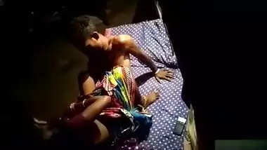 Desi village wife fucking at night