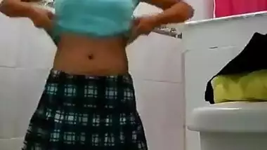 Cute indian school girl