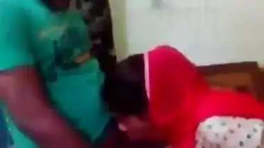 Hot Punjabi Maid Sucking Boss’ Dick