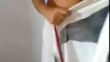 lakshmie bhabhi changing saree