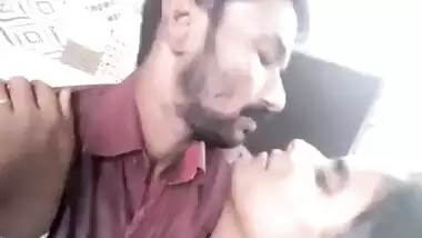 Telugu uncle and aunty kissing