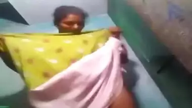 Chennai lady dress changing