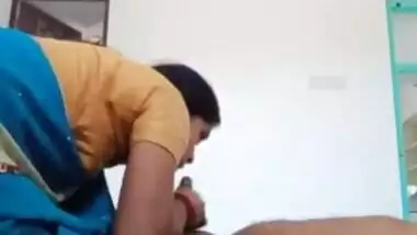 Slut maid gives a blowjob to her owner in Indian desi sex