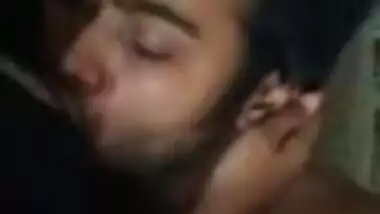 Tamil Couple Kissing and Titty Licking