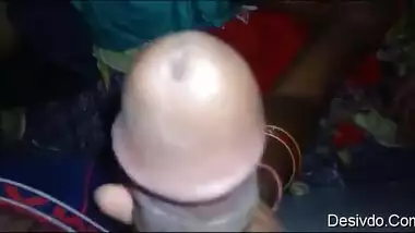 indian wife boob pressing handjob and ready to fucking