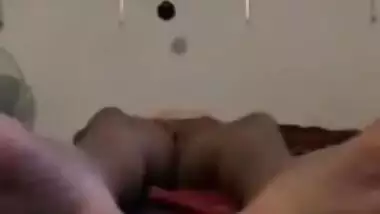 Talking on phone and masturbating