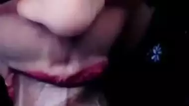 Desi Bj Inside Car