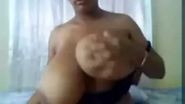 Indian HUGE HUGE Tits Masturbation Amateur