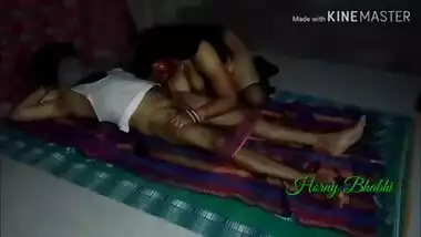 my indian village girlfriend press me for fucking when her family out her home