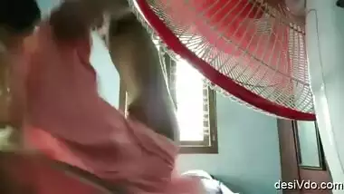 Devar Bhabi smooching Sucking boobs and Blowjob beautifully ghapaghap 4 clips part 2