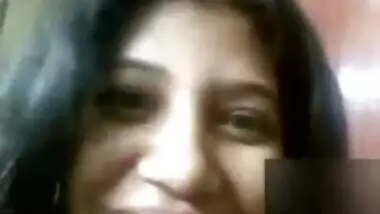 Chubby desi married aunt boobs and tits show in video call leaked by lover guy