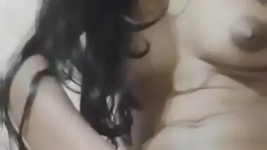 Young girl fingering