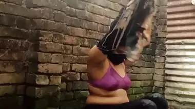 Shower scene of Bangladeshi village girl akhi looking beautiful with sexy dress. Teen hot girl is bathing in the bathroo