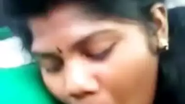 Blow Job by Tamil girl in Car