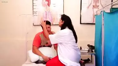 Lady doctor with Patient short film 2020