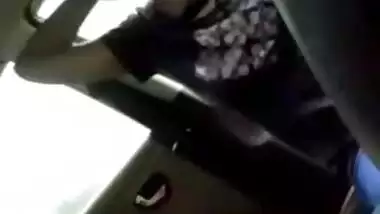 Hot Mallu Babe’s Blowjob In Car