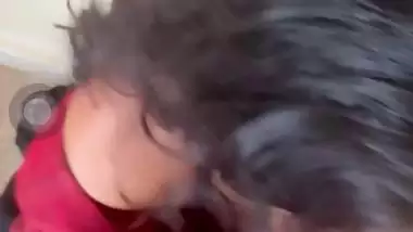 Famous Indian model Jikki Nair blowjob and cum on face