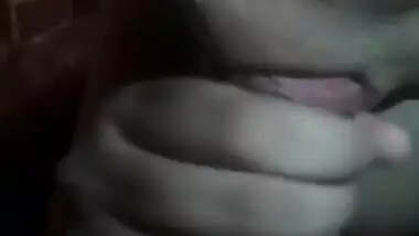 Busty Desi Babe Sucking cock,showing Boob & giving Footjob 5 clips part 1