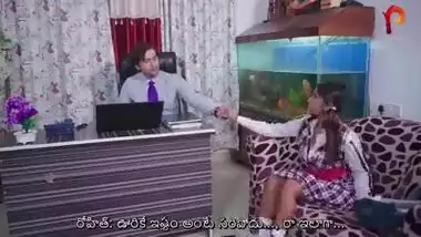 Indian blue film of hot office sex with telugu subtitles