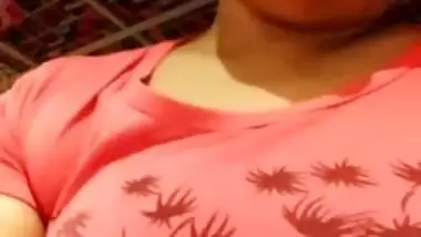 Beautiful bhabi show her boob selfie video