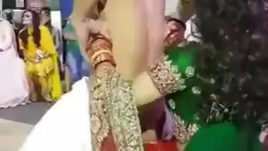 Desi Girl Enjoying A Male Stripper Before Wedding