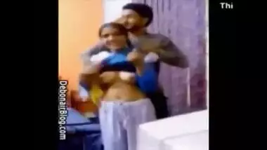 Shy conservative desi college girl big boobs pressed