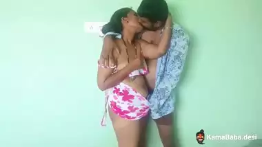 Desi couple records their blue film in the standing position