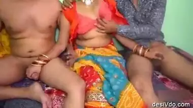 Wife Gangbang With Husband And His Friend