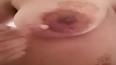 Desi woman shows hairy XXX hole besides tattoos on sexy tits and tummy