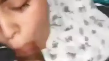 Cute Hijabi Girl Giving Blowjob And Get Cumshot