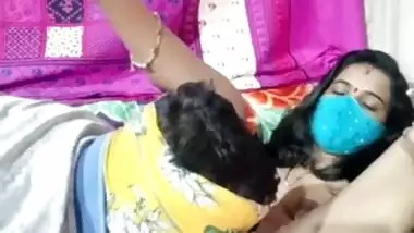 Busty indian wife takes her boss to home