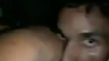 Desi Village Bhabi affair Boob sucked By Lover (She is afraid about Getting Caught)