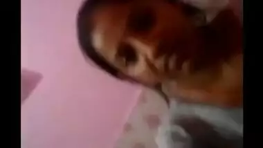 Young desi prostitute showing boobs and pussy