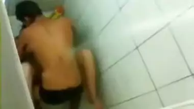 Indian bathroom sex of a bhabhi and her lover