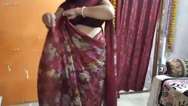 Bhabi wearing Saree