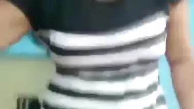 Cute Tamil Wife Strip Tease