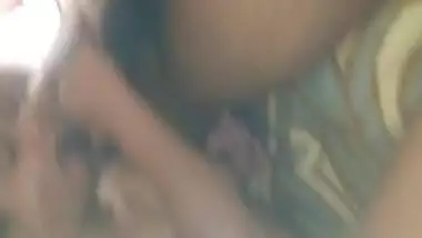 Indian desi wife sucking her first BBC