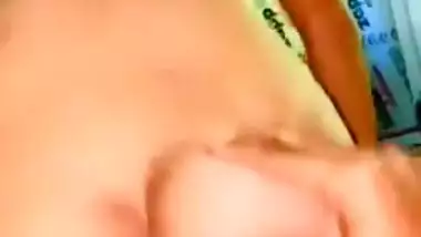 चाकमा औंला घुसौउदै चिक्दै || CUM ALL OVER HER ASS ||