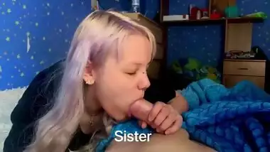 Stepsister Caught My Morning Erection