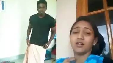  Dubmash Tamil by Tamil Aunty with flashing boobs