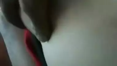 indian girl sucking cock and getting her boobs grabbed