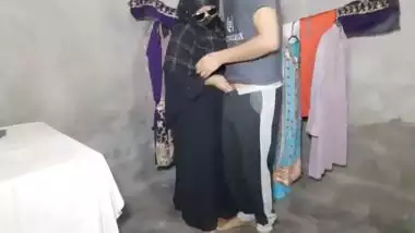 Indian shop owner fucking with customer