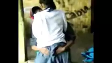 Sexy Nepali girl riding her lover in open