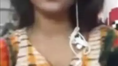Desi collage girl video call with lover 2